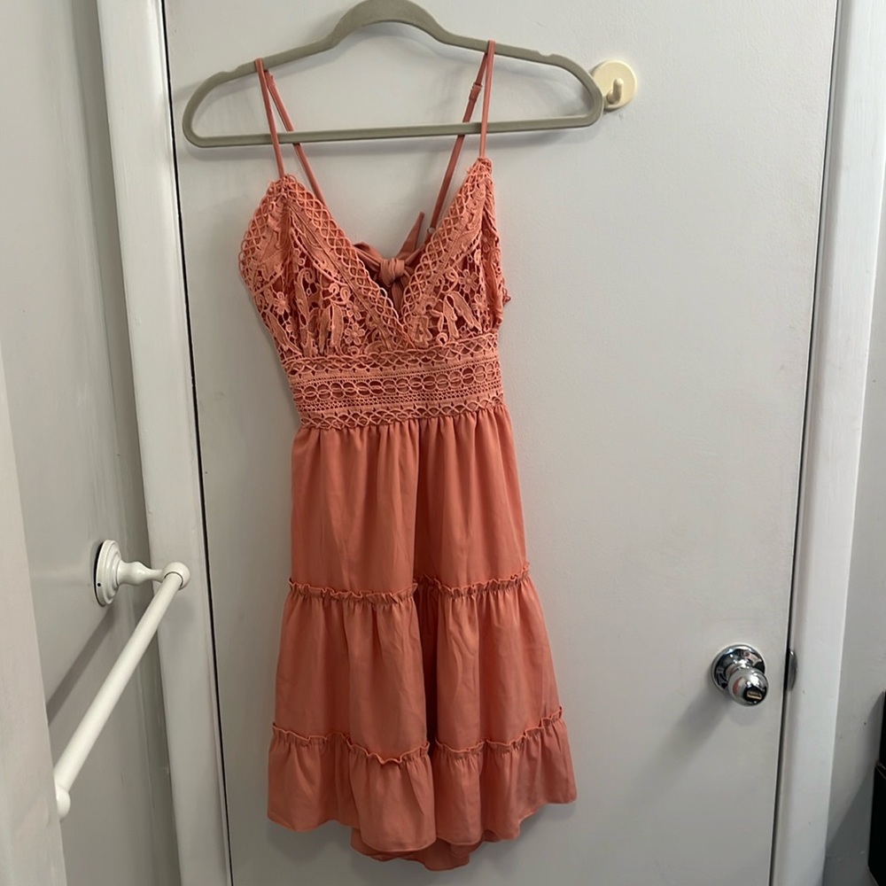 Peach Sundress